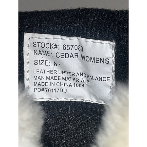 Itasca Cedar Snow Boots Women 8 Suede leather winter outdoors Faux Fur - Picture 8 of 8